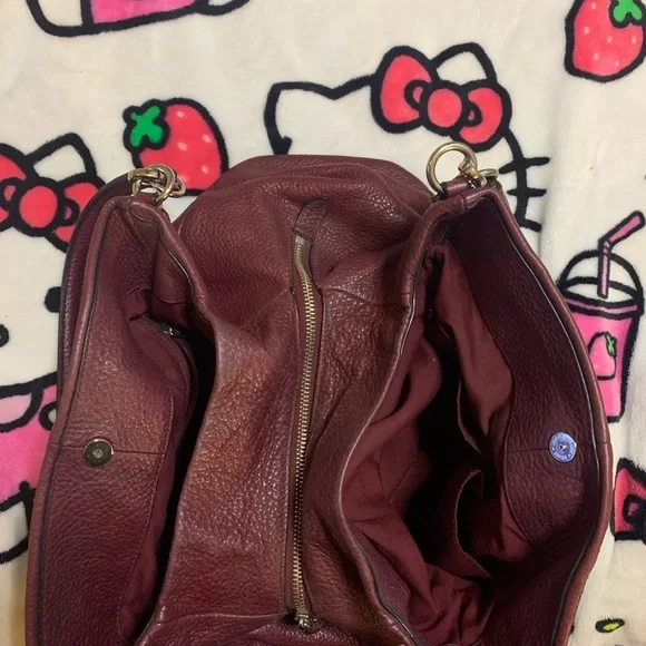 Coach phoebe maroon hobo bag - Picture 5 of 8